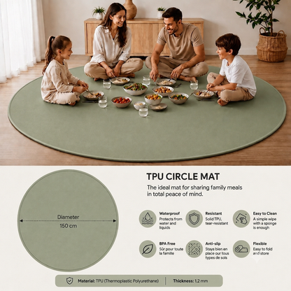 The circular mat that transforms your meals into meaningful family moments