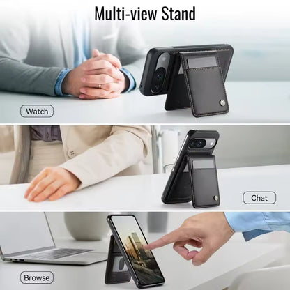 Premium 2-in-1 PU Leather Wallet Case with RFID Card Holder