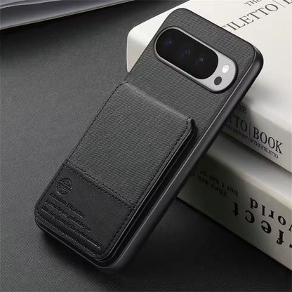 Shockproof Leather Wallet Case with Card Slot for Google Pixel