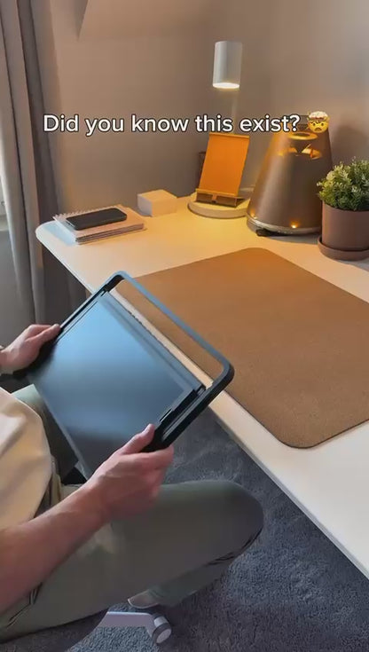 Portable Foldable Quad-Screen Laptop Monitor Extender